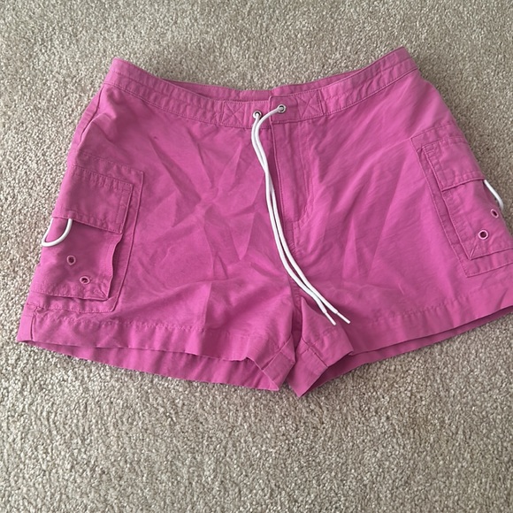 Pink and white shorts size 10 girls. Basic Editions like new!! - Picture 3 of 5